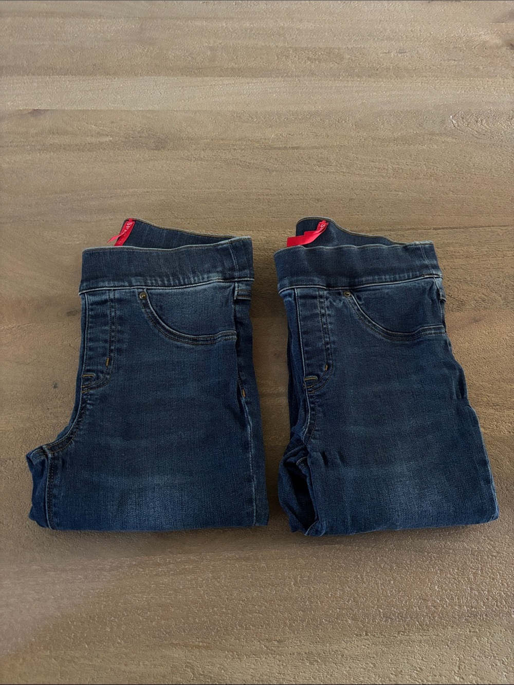 SPANX Dark Blue Denim Jeggings
